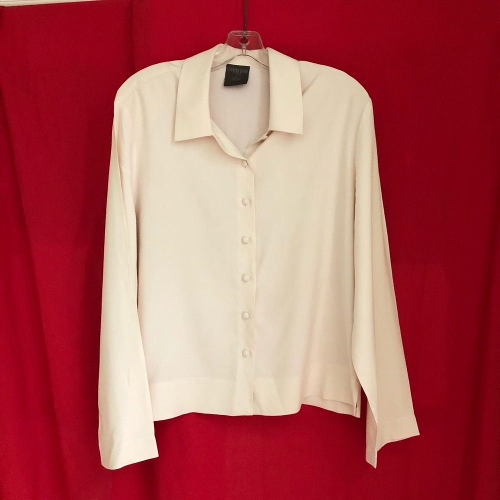 Vintage silk shirt  -Made by Country Road
